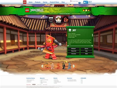 ninjago website.
